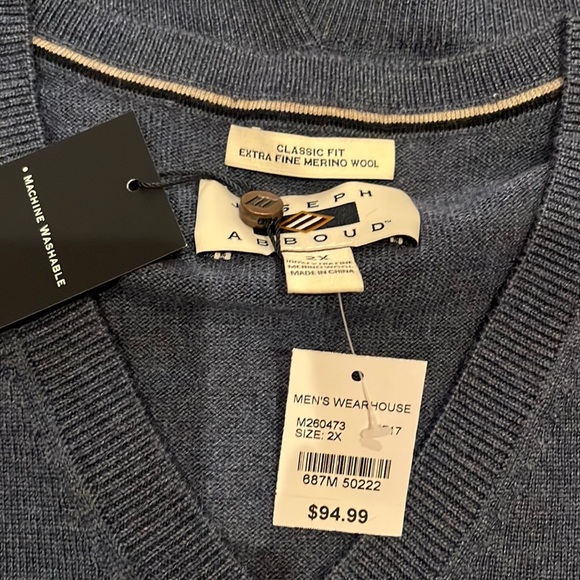 NWT Joseph Abboud sweater - Picture 2 of 4